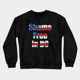 Shame Free in DC Crewneck Sweatshirt